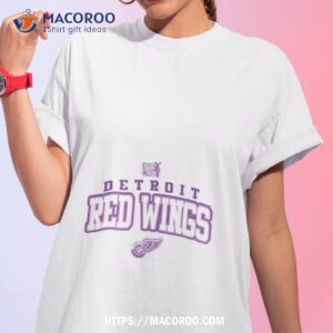 Detroit Red Wings Levelwear Hockey Fights Cancer Richmond T Shirt