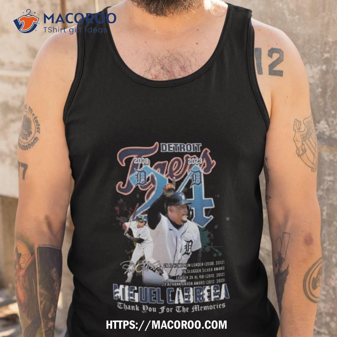Detroit Tiger 2008 – 2023 Miguel Cabrera Thank You For The
