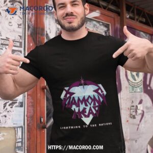 Diamond Head Lightning To The Nations October 3 1980 Metallica’s Cover T Shirt