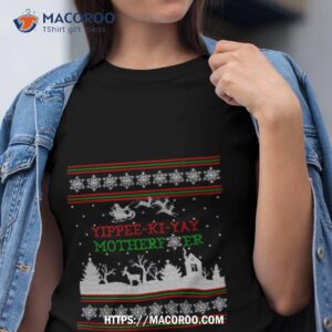Die Hard Yippee Ki Yay Ugly Christmas Shirt