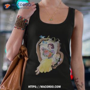 Disney 100 Snow White And The Seven Dwarfs Flowers T Shirt