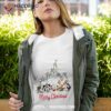 Disney Friends Castle Funny Merry Christmas Shirt
