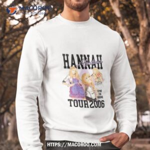 disney hannah montana tour shirt sweatshirt