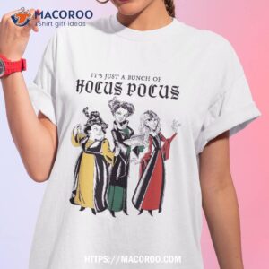 disney hocus pocus just a bunch sisters shirt tshirt 1