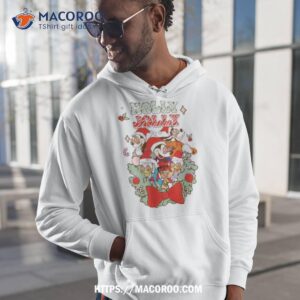 Disney Mickey Holly Jolly Christmas Wreath Shirt