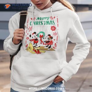 Disney Mickey Minnie Pluto Merry Christmas Shirt 2 disney mickey minnie pluto merry christmas shirt hoodie 3