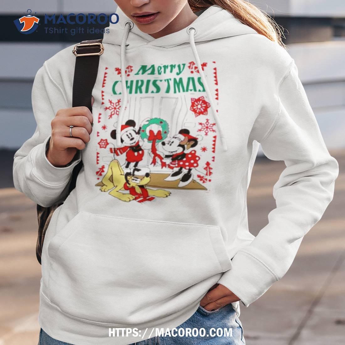 Disney Mickey Minnie Pluto Merry Christmas Shirt Disney Mickey Minnie Pluto Merry Christmas Shirt