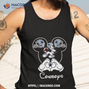 disney mickey mouse love dallas cowboys 2023 t shirt tank top 3