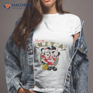 disneyland merry christmas mickey and minnie shirt tshirt 2