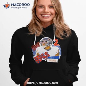 dj moore football paper chicago bears t shirt hoodie 1