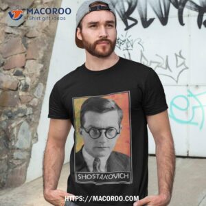 Dmitri Shostakovich Colored Vintage Shirt