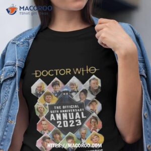 Doctor Who The Official 60th Anniversary Annual 2023 Thank You For The Memories T Shirt
