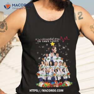 doctors it s a beautiful day to save lives christmas 2023 shirt tank top 3