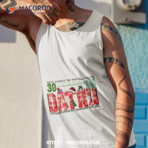 dog logo christmas shirt tank top 1