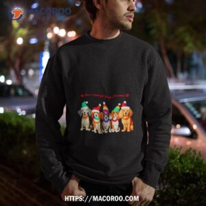 dogs have a wonderful woofy christmas shirt sweatshirt