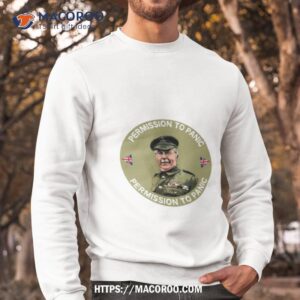 don t panic lance corporal jones t shirt funny british dads army dads army shirt sweatshirt