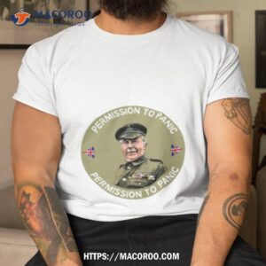 Don’t Panic Lance Corporal Jones T Shirt Funny British Dads Army Dads Army Shirt