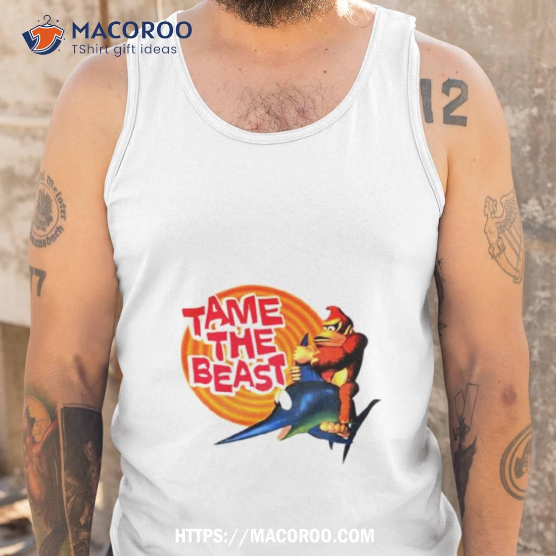 Donkey Kong Country Snes Promo Tame The Beast Shirt Donkey Kong Country Snes Promo Tame The Beast Shirt