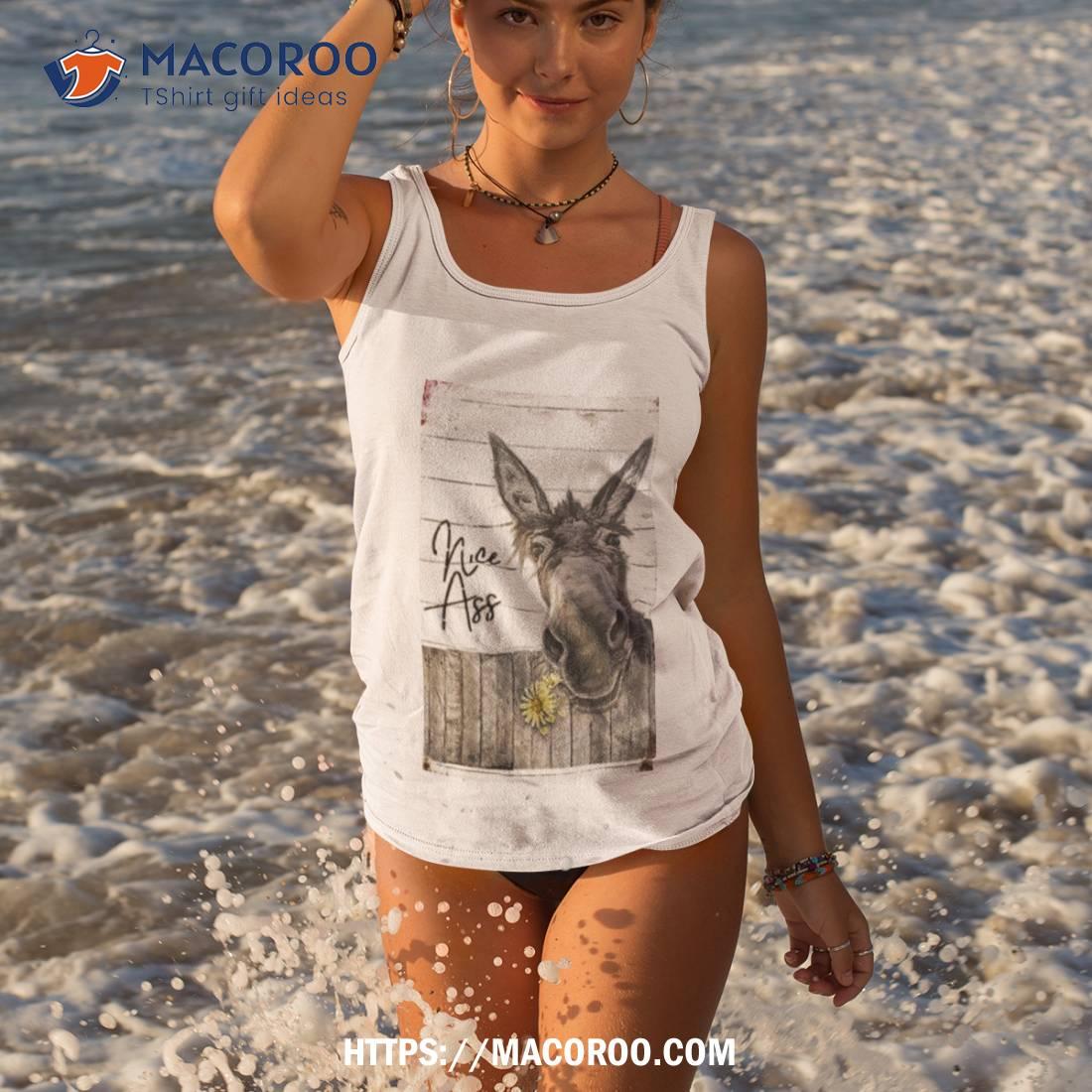 Donkey Sunflower Nice Ass Shirt Donkey Sunflower Nice Ass Shirt