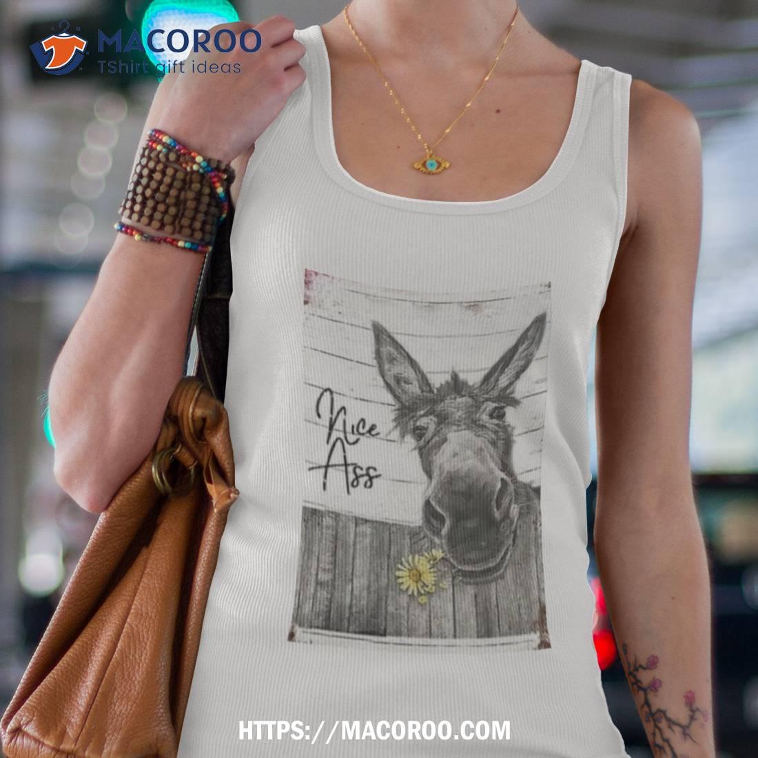 Donkey Sunflower Nice Ass Shirt Donkey Sunflower Nice Ass Shirt