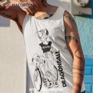 dragon ball bulma shirt tank top 1