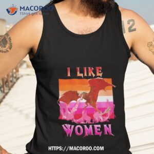 Dragon I Like Women Lesbian Flag Shirt 3 dragon i like women lesbian flag shirt tank top 3