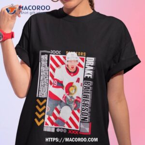 Drake Batherson Hockey Paper Poster Senators Shirt