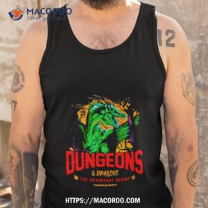 dungeons and dragons the adventure begins shirt tank top