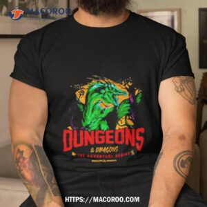 Dungeons And Dragons The Adventure Begins Shirt
