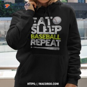 Eat Sleep Baseball Repeat T Shirt