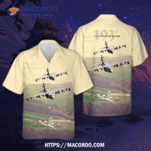 Ec-130js Of The 193D Special Operations Wing Flying Over South Central Pennsylvania Hawaiian Shirt