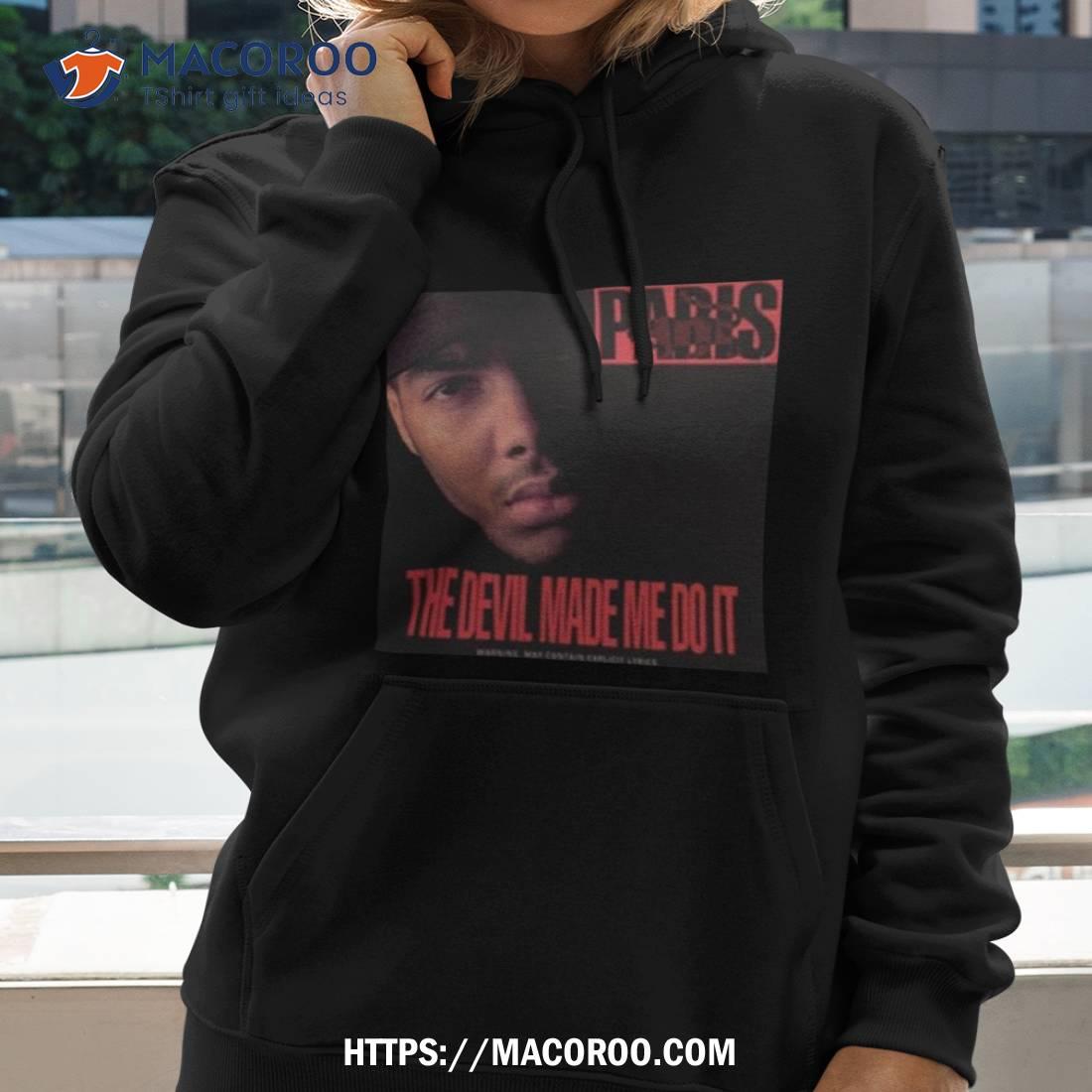 Eminem Wears Paris The Devil Made Me Do It T Shirt Eminem Wears Paris The Devil Made Me Do It T Shirt