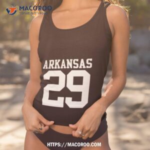 eric musselman arkansas 29 shirt tank top 1