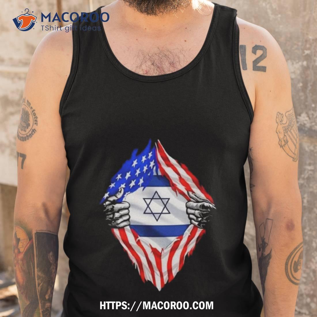 Eric Rubin Usa Israel Flag American Israeli Roots Jewish T Shirt Eric Rubin Usa Israel Flag American Israeli Roots Jewish T Shirt