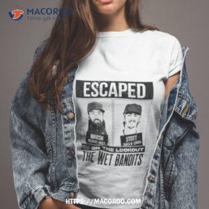 escaped marsh and stott be on the lookout the wet bandits shirt tshirt 2