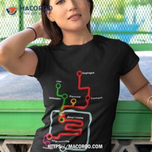 esophagus liver gallbladder pancreas stomach small intestine t shirt tshirt 1