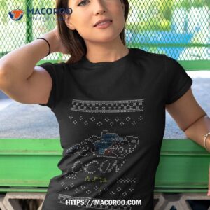 esteban ocon christmas pixel art shirt tshirt 1