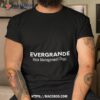 Evergrande Risk Management Department Shirt