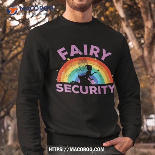 Fairy Security Funny Dad Costume Shirt