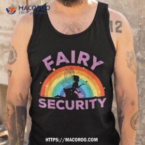 fairy security funny dad costume shirt tank top