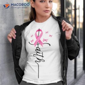 Faith Breast Cancer Support Breast Cancer Shirt