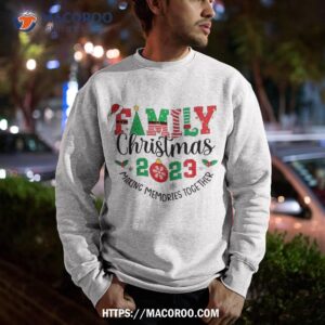 family christmas 2023 matching squad santa elf funny xmas shirt sweatshirt