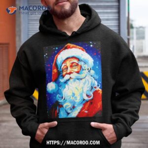 father christmas pop art shirt hoodie