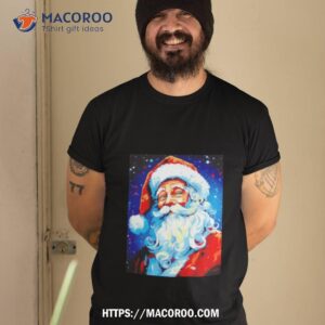 father christmas pop art shirt tshirt 2