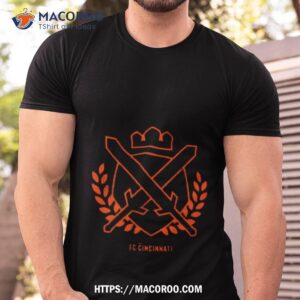 Fc Cincinnati Sword Crown And Branches Fan Gifts T Shirt