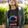 Feel The Bern Bernie Sanders American Flag Elon Musk Shirt