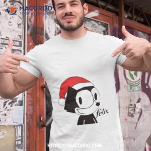 felix the cat christmas momen shirt tshirt 1
