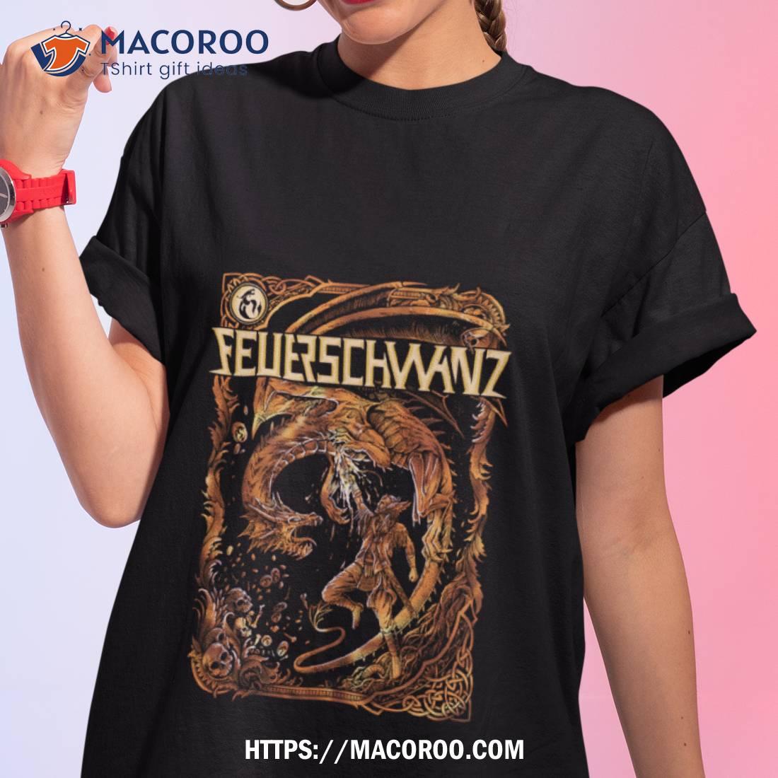 Feuerschwanz Siegfried Girlie Shirt Feuerschwanz Siegfried Girlie Shirt
