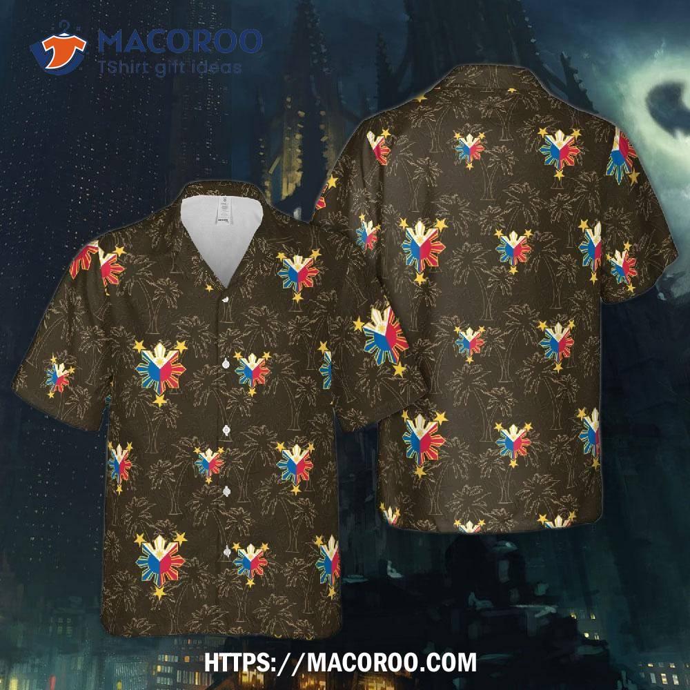 Filipino Pride Star Sun Hawaiian Shirt Filipino Pride Star Sun Hawaiian Shirt