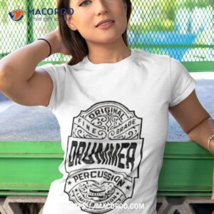 Fine And Grade Drummer Percussion Limited Edition Shirt 3 fine and grade drummer percussion limited edition shirt tshirt 1